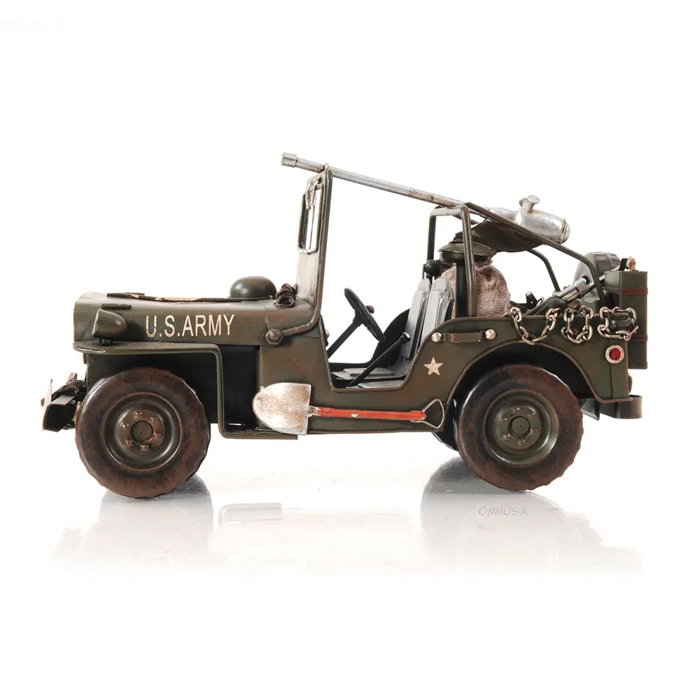 AJ030 Green 1941 Willys-Overland Jeep 1:12 AJ030 GREEN 1941 WILLYS-OVERLAND JEEP 1_12 L01.WEBP